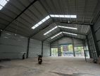 7,500 sqft Rd facing Warehouse/showroom for rent in yakkala (EM077DU)