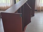 75*36 Melamine Single Bed Brown Color