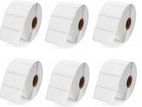 75mm x 50mm D/ T 1ups 500 Pcs Label Roll