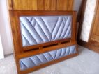 75×72 Teak Cushion Bed