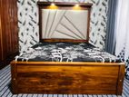 75×72 Teak Cusion Bed