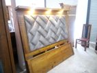 75x72 Teakwood Cushion Bed