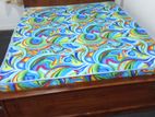 78-72 box bed with arpico hybrid mattress (E-10)