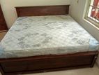 78 by 60 Box Bed with Spring Mattress (E-19)