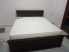 78 by 72 box bed with spring mattress (E-23)