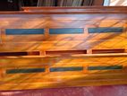 78*72 Teak Wood Design Box Bed