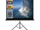 🎥 7×5 Feet Brilliant White Tripod Screen – Home | Office Classroom