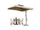 7x7 Feet Side Arm Garden Umbrella