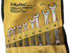 8-19mm 8pcs combination spanner set keibo india