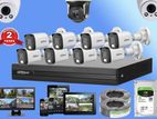 8 CH CCTV Camera Systems Full-Color/1080P