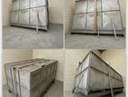 8 Feet Mild Steel Industrial Storage Tank, Capacity: 55-Ton