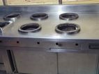 8 Gas Burner Cooker