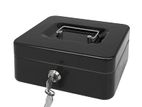 8 Inch Cash Box with Combination Lock Portable Metal Money