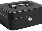 8 Inch Cash Box With Combination Lock Portable Metal Money