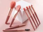 8 PCS Makeup Brush Kit & Eye Shadows Sponge Brushes