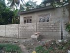 8-Perch Land Near a Paddy Field with Boundary Wall in Habarakada