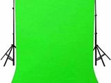 8 x 12 ft Chroma Key Green Screen Background Stand Kit