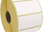 80mm x 45mm Thermal Transfer 1UPS 1000 PCS Barcode Sticker Roll