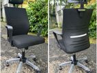 819A Head Rest Office Chair Blk