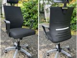 819A Head Rest Office Chair Blk