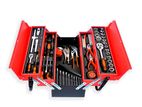 85-PIECE PROFESSIONAL CANTILEVER MECHANICAL TOOL SET HERMAN HT 0801