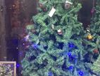 8ft Potted Sparkle Porch Christmas Tree