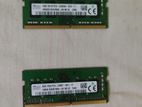 8GB with 4GB Laptop RAM