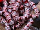 8MM ගැඹුරු කැටයම් කළ කුරුළු රිං (50pcs)