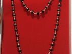 8mm silver கருங்காலி மாலை