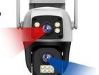 8MP 4G SIM Dual Lens Outdoor 360° Human Detect CCTV Security PTZ Camera