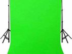 8x12 ft Chroma Key Green Screen Background Stand Kit