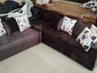 8x8 New L Sofa fabric Two Tone