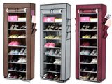 9 Layer - Cloth Cover up Shoe Rack 5' feet Height Free |Delivery