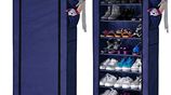 9 Layer - Shoe Rack with Dust Cover 5 feet