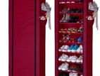 9 Layer Shoe Rack with dust cover