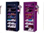 9 Layer Shoe Rack with Dust Cover