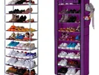 9 Layer - Shoe Rack with Dust Cover