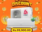 9BTU CHIGO NON INVERTER AIR CONDITIONER R32 gas
