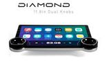 9inch Diamond 4kdisplay 4+64gb android car audio setup