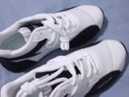 White and Black Shoe
