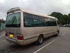 A/c Bus for hire 21-28 seats