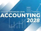 A/L Accounting -English Medium