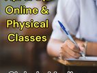A/L and O/L Online Physical Classes