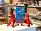 A Pair of 3 Ton Mans ( Men ) Jack Stands Tassels stand car
