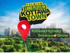 A PREMIER AND HIGHLY RESIDENTIAL LAND PLOTS IN KOTTAWA