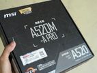 A520m A-Pro with Ryzen 5 3600