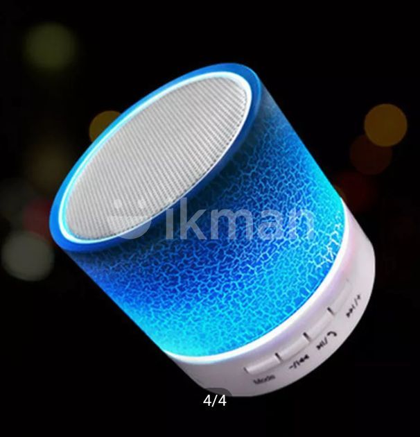 A9 LED Light Mini Bluetooth Speaker Memory Slot, USB & FM Radio in Maharagama ikman.lk