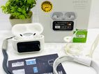 A9 Pro Display Earbuds White