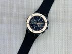 Hublot Date Leather Strap Watch