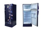 Abans 190L Defrost Green Pro Refrigerator - R600 Gas (Blue Floral)